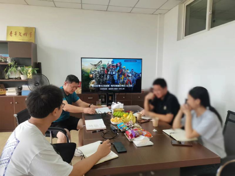 杭州客戶一行來(lái)我中心就活化爐技術(shù)進(jìn)行溝通交流